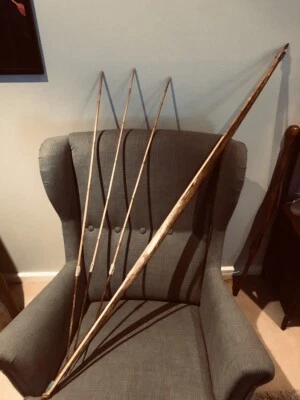 Bow And Arrow Display Set Authentic Tribal Hunting Ornament
