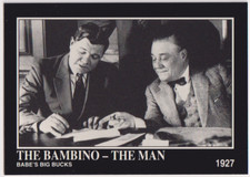 1992 Megacards Babe Ruth Collection #131 The Bambino - The Man Yankees HOF