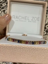 Rachel Zoe Rose Gold Multi Color Bracelet. Brand New! 