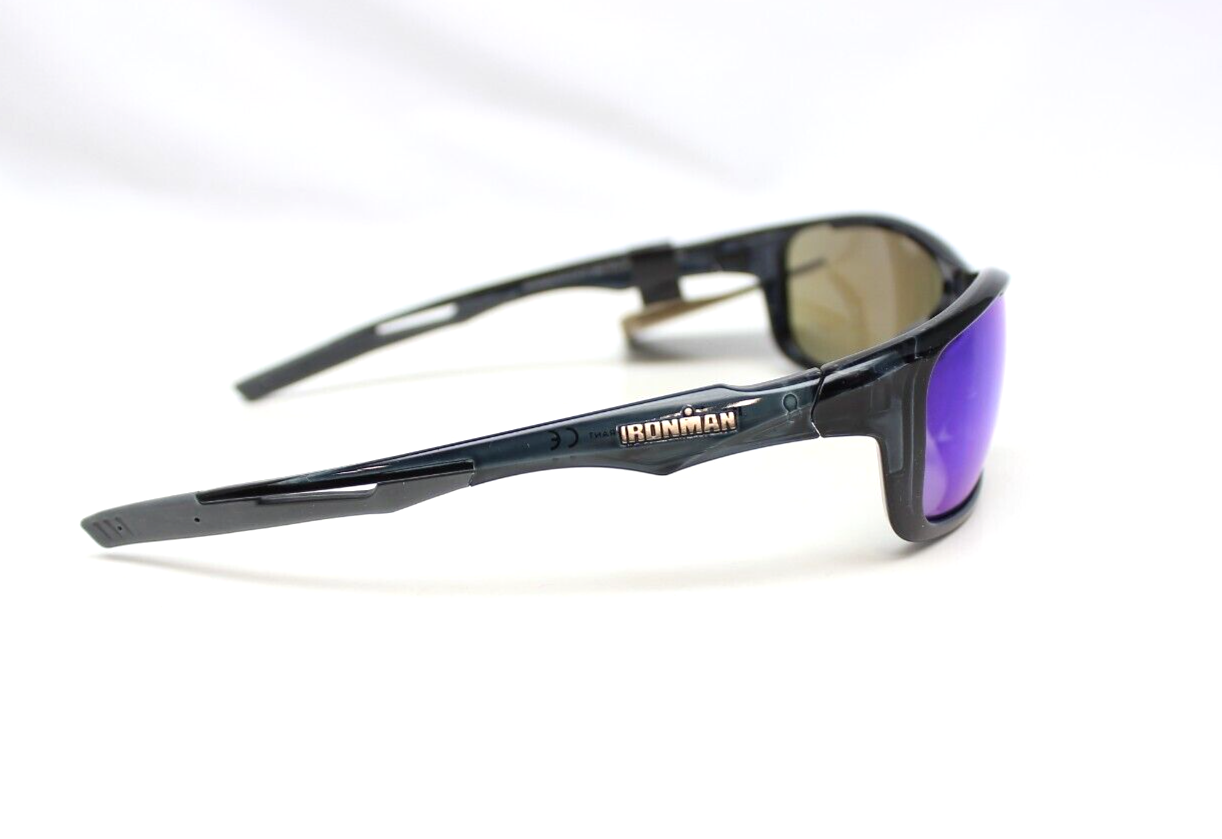 Foster Grant IronMan IronFlex Glossy Gry Wrap Sunglasses 100UV IF 1804 XGRY MIR eBay