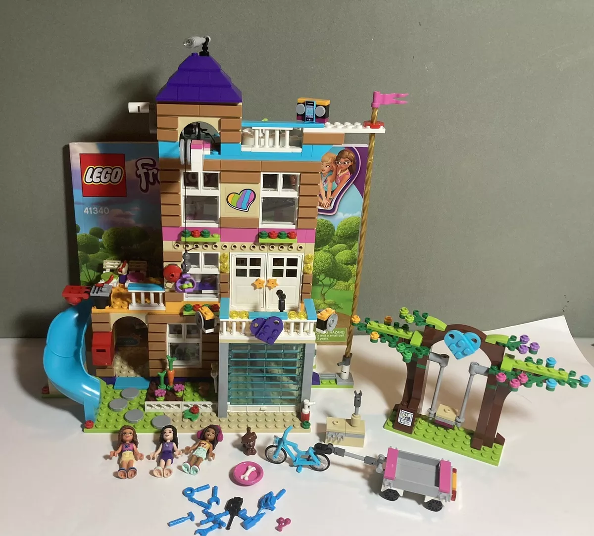 LEGO Friends Friendship House 41340 4-Story Building Set (722 Pieces) 