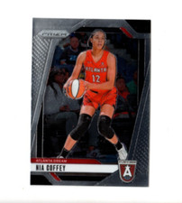 2 count lot 2024-25 Panini Prizm WNBA Nia Coffey Cards #71 Atlanta Dream