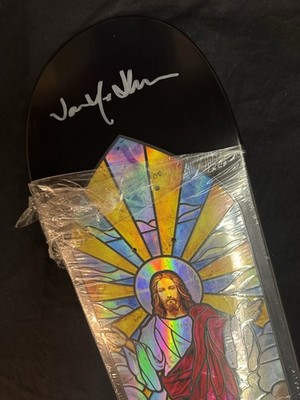 RARE SIGNED Jamie Thomas Zero Cathedral Stained Glass Skateboard