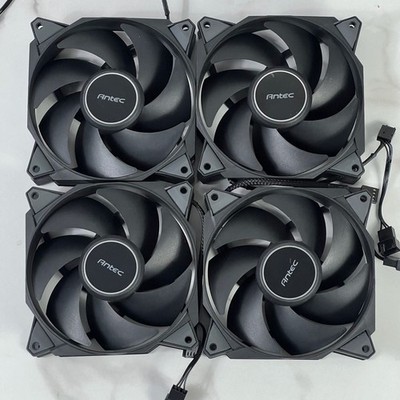 Antec Storm 12030 AF12012GH2PB 120mm PWM Case Fan - Lot of 4