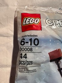 LEGO Creator Seasonal Snowman 30008 Polybag Set 44 Pieces Plastic Ages 6-10
