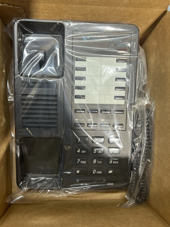 Vodavi Starplus 2803-00 2-Line Speaker Phone (Black) *Refurbished* - Image 2 of 4