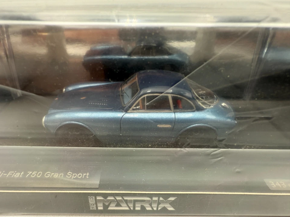 MX31309-012 - Moretti 750 Gran Sport - Blue - 1:43 model by Matrix - Image 3 of 4