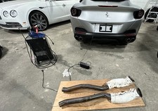 CAPRISTO EXHAUST Ferrari F12 812 Superfast 812 Cat Spare Downpipes Heat Blankets