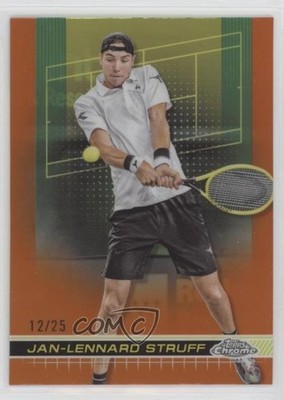 2024 Topps Chrome Orange Refractor 12/25 Jan-Lennard Struff #139 0r9h
