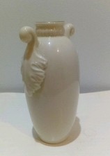 Hi-Lenox Vase, Gold Rim & Leaves At The Top Of The Vase Made in USA special