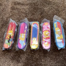 Simpsons complete set of 5 MIB 2003 Kellogg s Skateboard Fingerboards Australia