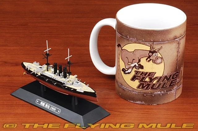 Acorazado Eaglemoss 1:1100 clase Shikishima IJN Shikishima SIN CARGADOR Foto 4 de 4