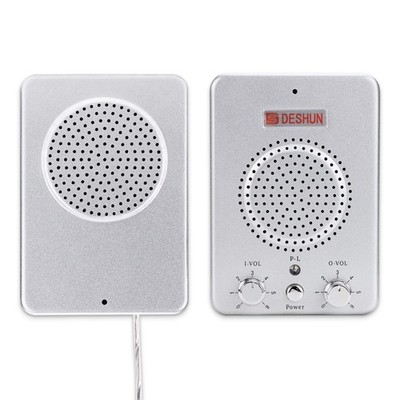 DESHUN Window intercom System Dual Way, Window Speakers, A walkie-Talkie That...