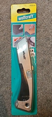Wolfcraft Messer Profi - 4132000 - mit 4 Klingen - neu