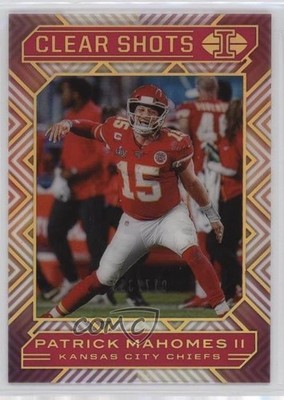 2020 Panini Illusions Clear Shots Pink 17/399 Patrick Mahomes II #1 7gk