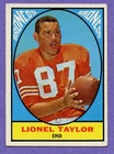 1967 Topps Lionel Taylor #42 Denver Broncos EX