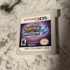 Pokemon Moon Nintendo 3DS Authentic Tested Working Cartridge Only USA