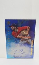 2021 Bowman Inception - Inception Autographs Tanner Burns #PA-TB Blue Foil
