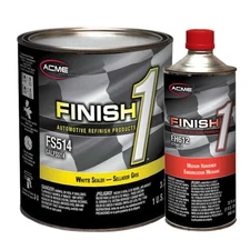 Acme FS514-1 Finish 1 4.1 VOC White Enamel Sealer Undercoat Medium Gallon Kit
