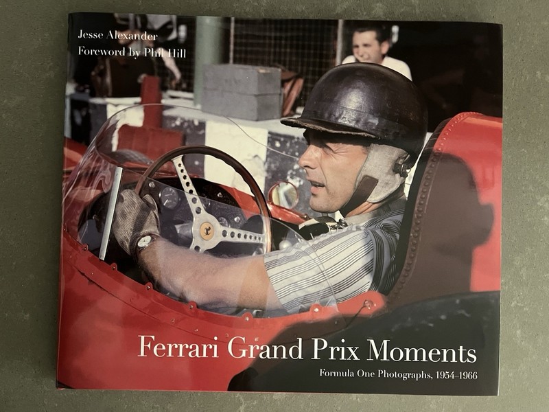 Jesse Alexander Signed Ferrari Grand Prix Moments Formula 1 Photographs 1954-66
