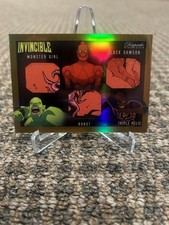 2025 Keepsake Invincible Holo Robot Monster Girl Samson Triple Relic Gold 10/10