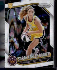 2025 Panini Prizm WNBA #31 Sarah Ashlee Barker White Seismic Prizms