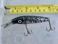 Vintage Cisco Kid Fishing Lure- Black, Silver Flash Excellent Condition