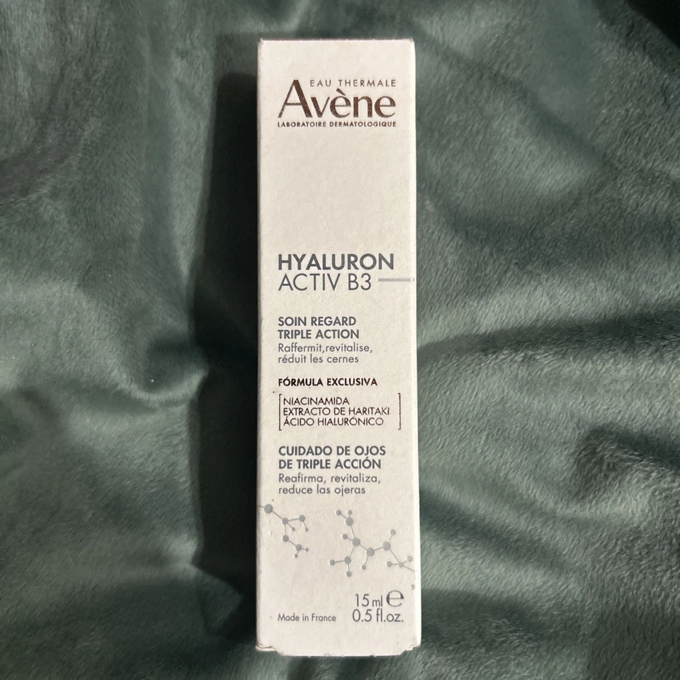 Crema de ojos triple acción Avene Hyaluron ACTIV B3 .5 OZ caducidad 7/26 nueva en caja Foto 3 de 4