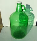 Vntg 1974 Thatcher Glass Manufacturing Co. Emerald Green Gallon Glass Milk Jug