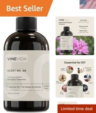 4oz Mahogany Teakwood Fragrance Oil - Perfect for Candle & Soap Creations