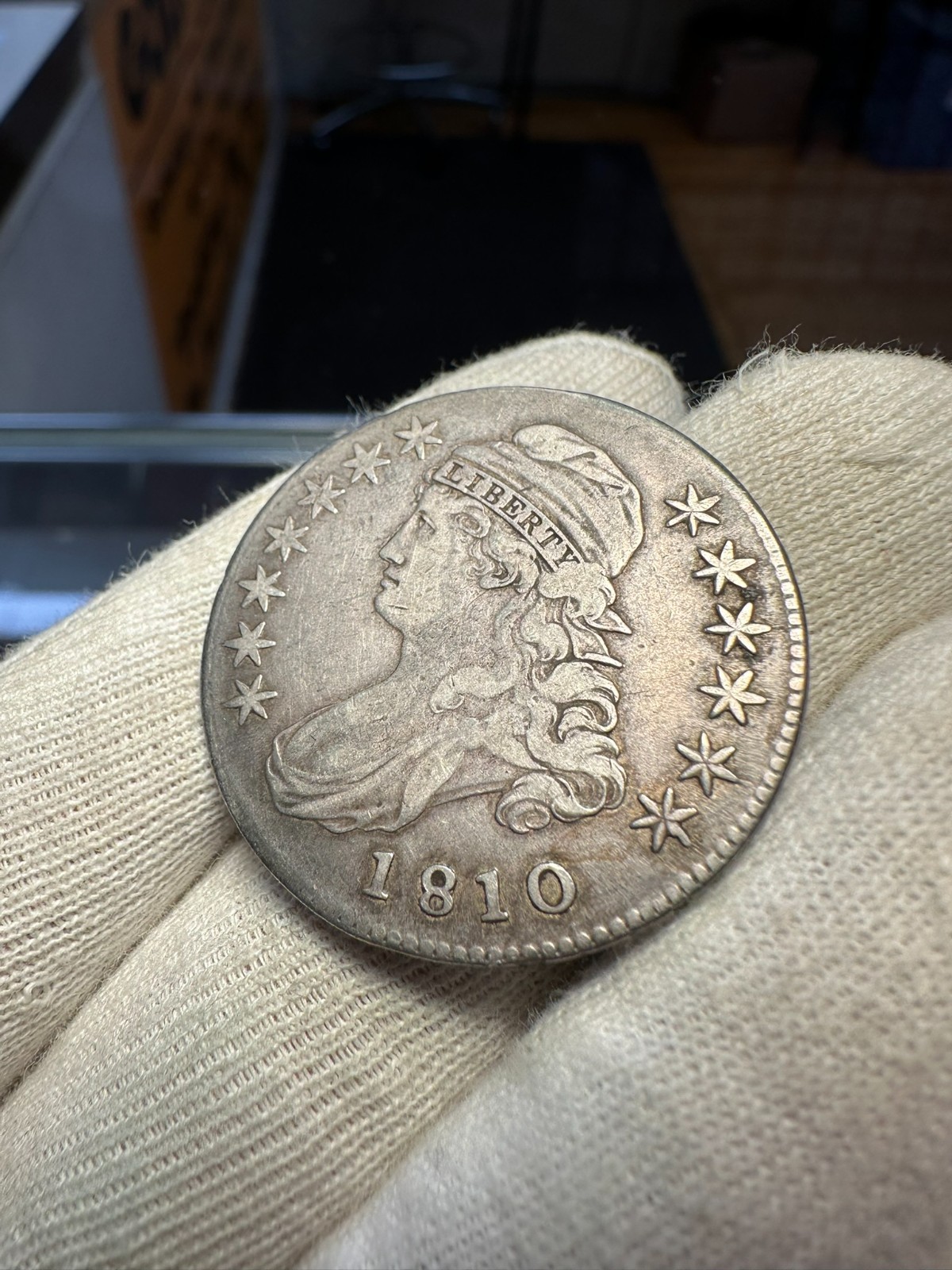 1810 Capped Bust Half Dollar VF