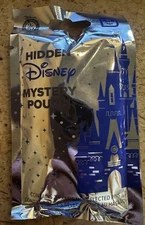 Walt Disney World 2025 Hidden Disney Mystery Pin Pouches New 2 Pins Per Pouch