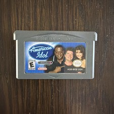 American Idol Nintendo Game Boy Advance Game- Tested & Works