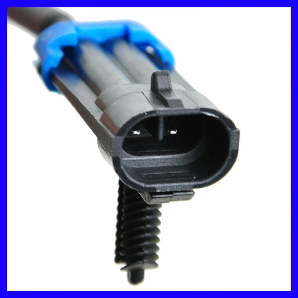 Sensor ABS de rueda delantera con arnés y protector contra el polvo par izquierda y derecha para Chevrolet GMC Foto 2 de 4