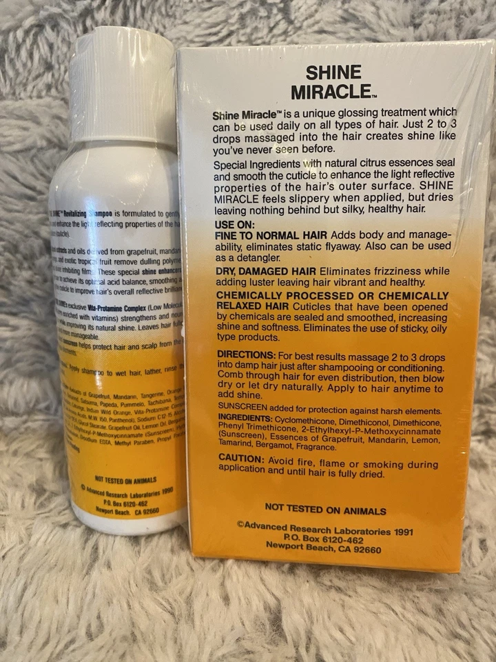 ( 1) Citre Shine Daily 4oz Revitalizing Shampoo, 1oz Shine Laminator NEW - Image 2 of 4