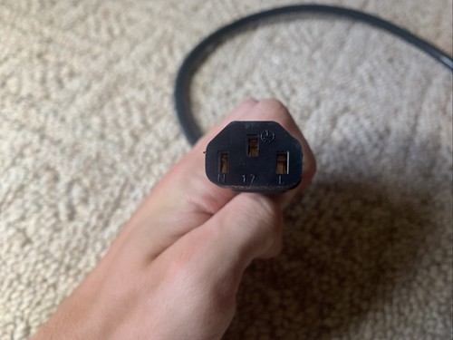 3ft 14 AWG Power Extension Cord 10A (IEC320 C13 to IEC320 C14) - Picture 3 of 3