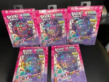 Sticki Rolls Sticki Band Sticker Bracelet Series 2 - NEW Lot Of 5