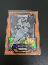 Dallas Goedert 2023 Prizm Orange #238 /249 Eagles