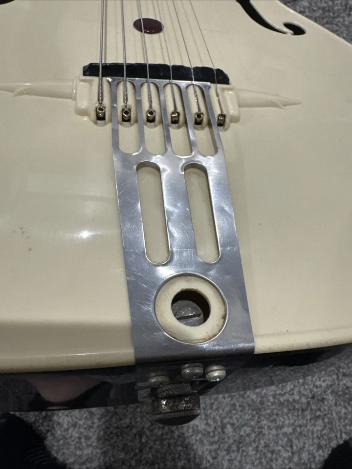 Maccaferri G-30 Flat Top Acoustic Guitar 1953 190s Vintage - Image 4 of 4