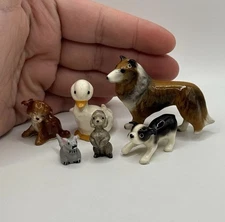 Vintage Hagen Renaker Animals Miniatures Misc Lot Of 6 All Flawed See Desc **