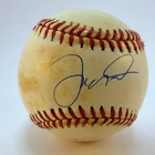 Joe Montana - Signed Baseball W/Upper Deck Holo COA - ROALB - 145/1995 - Toning
