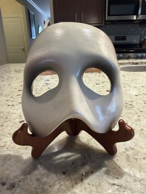 1988 Phantom of the Opera Ceramic Mask Clay Art Excellent Condition Vintage