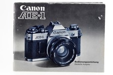 Canon AE-1 AE1 AE 1 Manual