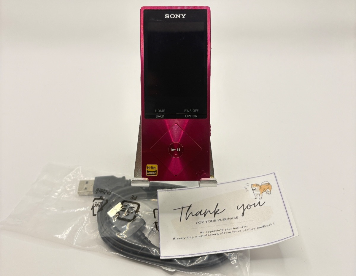 Sony Walkman NW-A25 16G Hi-Res Pink Multilingual OK (JP Model) | eBay