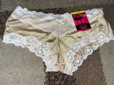 Nwt MAIDENFORM 40823 Luxurious Scalloped Lace Cheeky Hipster Panty Med 6