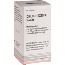 CHLORHEXIDIN Puder, 50 g PZN 04701484