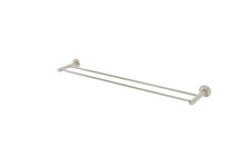 ALNO A8325-30-SN - BRASS Double Bathroom Towel Bar 30" Satin Nickel, New 
