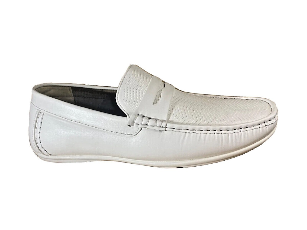 Casual/formal leather loafers moccasins Driving walking Slip  display picture 1