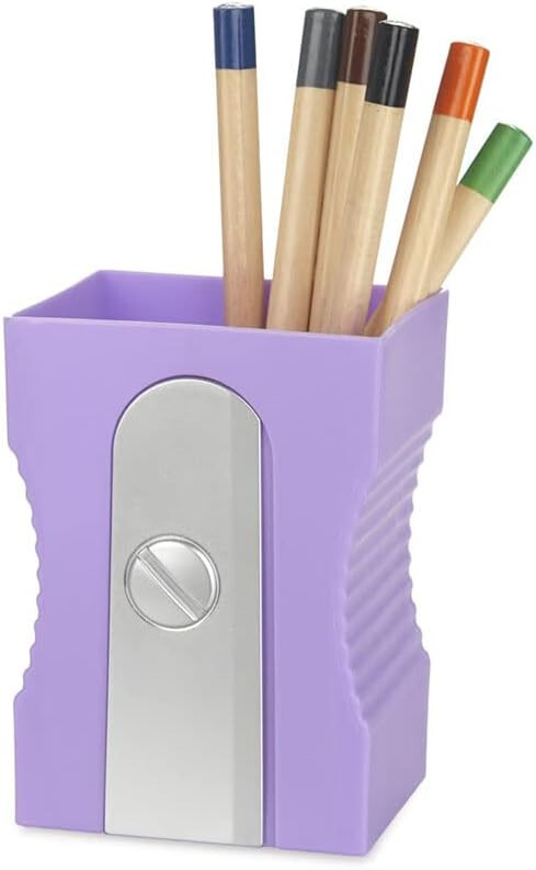 Balvi porta matite carta Sharpener temperino Malva plastica 27646