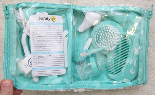 Safety 1st Essentials Infant Set Child Baby Protection Comb Toothbrush Ear 1380